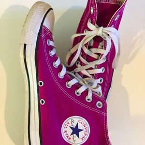 Purple Converse Hightops